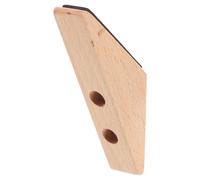 Toddmomy Guzheng Wall Mount Holder Wooden Instrument Hanger with No Drill Design and Easy Installation, Minimalist Beige Guzheng Hook for Stylish Display at Home or Music Room