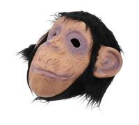 Toddmomy Halloween Gorilla Head Mask Scary Animal Cosplay Prop for Costume Parties Lightweight Comfortable Unique Halloween Accessory for Fun Frights