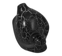 Toddmomy Halloween Skull Shaped Death Whistle Unique Artware for Party Decoration High Pitched Screaming Sound for Ceremonies and Music Productions