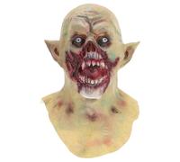 Toddmomy Halloween Vampire Mask Scary Full Head Latex Costume for Adults for Halloween Parties Cosplay Events Comfortable Odorless Design for Tricks Pranks