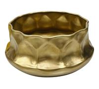 Toddmomy Hammered Flower Pot Decorative Planter Pots Iron Golden for Foam Bouquets and Silk Flowers, Home Decoration, Hotel, Modern Metal Vase