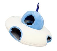 Toddmomy Hamster Bed House Pet Ufo Shaped Hammock Nest for Comfort and Warmth Sleep Place for Hamsters Guinea Pigs and Animals Lightweight and Portable Design
