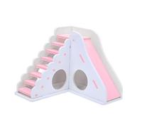 Toddmomy Hamster Sleeping Hut Toy Wooden Ladder Slide Pet Hamster Supply Boys and Girls Toys Creative Design