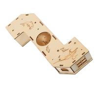 Toddmomy Hamster Tunnel Two-Way Pipe, Small Animal Hideout Tube for Hamsters, Rats, and Hedgehogs, Pet Cage Accessory for Interactive Play and Habitat Enrichment