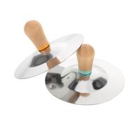 Toddmomy Hand Cymbals Lightweight Instruments for Belly Dancing Easy to Carry Precise Sound Quality for Music Education and Performance