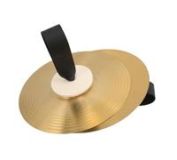 Toddmomy Hand Cymbals Lightweight Portable Mini Percussion Instrument for Dance Performance Clear Bright Sound Fun Learning Tool for Music Skills Development