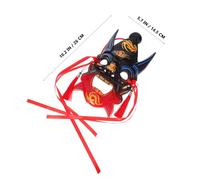 Toddmomy Hand Painted Full Face Mask for Adults Traditional Chinese Cultural Heritage Resin Masquerade Lightweight Theater and Cosplay Accessory Versatile Decorative Art for Photography and