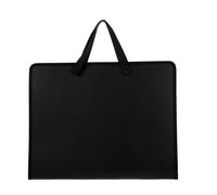 Toddmomy Handheld File Bag Portable Art Portfolio Folder for Artwork with Waterproof Pp Material and Multipurpose Design, Suitable for Office Use to Store Files and Examination Papers