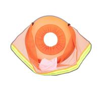 Toddmomy Hard Hat Neck Shade Sun Protecting Accessory with Orange Nylon Neck Cover for Construction Sites and Outdoor Installations, Stylish Pe Material Hardhat Shade Increasing Visibility