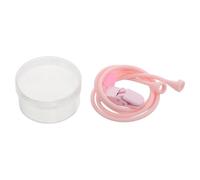 Toddmomy Hearing Aid Anti-Lost Lanyard, Badge Clip, Silicone, Soft Elastic Cord, Thick Case, Anti-Slip, for Behind-the-Ear Devices, Seniors, Commuting