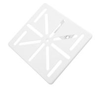 Toddmomy Heavy Duty Camera Clamp Security Camera Holder Universal Wall Mount Bracket Reinforced I-beam Steel Slot Clamp Thickened Base Shelf Support White with Screws and Nuts