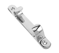 Toddmomy Heavy Duty Stainless Steel Straight Bow Chock Grade Fairlead for Yacht Hardware Fittings Polished Corrosion Resistant Boat Deck Mooring Line Guide