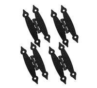 Toddmomy Heavy Duty Vintage Butterfly Cabinet Hinges 4Pcs Iron Hardware for Kitchen Cupboard and Dining Table Leaf