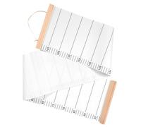 Toddmomy Height Measurement Ruler Growth Height Chart for Babies Portable Fabric Hanging Growth Chart Removable Wall Ruler for Children’s Room