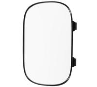 Toddmomy High Definition Car Vanity Mirror Breakage-proof Plastic and Glass Easy to Install Sun Visor Mirror for Car Use for Women Drivers Random Color