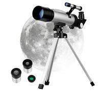 Toddmomy High-performance Refractor Telescope with Adjustable Tripod for Beginners Clear High Definition Stargazing and Planet Viewing Light Transmission for Astronomy and Terrestrial