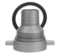Toddmomy High-Power Performance Aluminum Pipe Pump Water Gasoline Connector with Wrench, Seamless Compatibility and Powerful for-the-go Emergency Drainage and Onthego Use