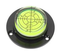Toddmomy High Precision Tiny Horizontal Bubble Level Tool with Black Base Mini Spirit Level for Professional Construction and Accurate Measuring