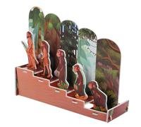 Toddmomy Human Evolution Model STEM Science for Wooden Human Body Puzzle Brain Teasers Educational Biological Science Model for Learning and Evolution