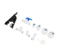 Toddmomy Ice Maker Line Connect Fittings and Adapter Kit with 9pcs Water Hose Connectors for Coffee Machine and Fridge Ice Maker Installation in Home Plumbing