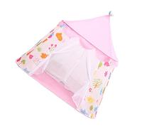 Toddmomy Indoor Game Tent for Fun Cartoon Play House with Gauze for Bug Prevention Comfortable Safe Playing Space for Boys