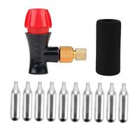 Toddmomy Inflatable Bottle Bike Threaded Inflator Kit Tire Pump Inflator for Portable Use Suitable for Mountain Bike and Car Tires