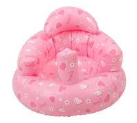 Toddmomy Inflatable Boy Girl School Seat for Shower Boy Girl Sitting-up Support PVC Material Bath Chair