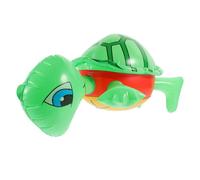 Toddmomy Inflatable Turtle PVC Pool Float Bright Lifelike Sea Animal for Summer Pool Parties Lightweight and Compact Ocean-themed Balloon Decoration for Adults