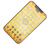 Toddmomy Interactive Arabic Learning Tablet Educational for Finger Click Reading Machine for Vocabulary Expansion and Fine Motor Skill Development Kindergarten Language Learning Device