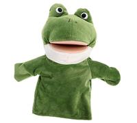 Toddmomy Interactive Cartoon Animal Hand Puppet for Adults Soft Plush Storytelling with Movable Mouth Enhances Creativity and Dexterity for Parties and Educational Play