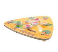 Toddmomy Interactive Cartoon Maze for Educational Wooden Movable Board Game with Bright Colors Fine Motor Skill Development and Intelligence Training Plaything