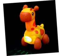 Toddmomy Interactive Electric Giraffe Toy for Toddlers Crawling Baby Walking Helper Cute Animal Moving Toy for Motor Skills Development for Playtime and Learning