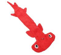 Toddmomy Interesting Molar Toy for Dogs Bite-resistant Chew Toy Lovely Shark Shape Plush Interactive Puppy Accessory for Engaging Play and Care