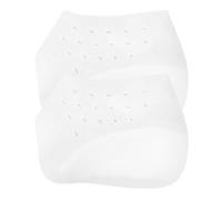 Toddmomy Invisible Height Heel Silicone Pads 3.5cm White Silicone Heel Insoles Fit Most Styles of Shoes Comfortable and Practical for Walking and Daily Life