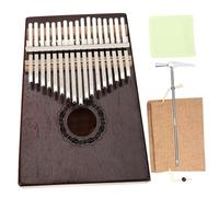 Toddmomy Jooleer Kalimba Keys Musical Instrument for Boys and Girls Adults Beginners Vintage Wooden Thumb Piano Portable Fingertip Piano