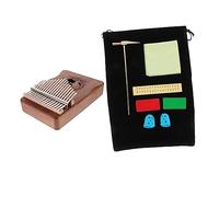 Toddmomy Kalimba Finger Piano Adorable Cat Pattern Design Key Thumb Piano for Beginners Portable Musical Instrument for Adults for Music Lovers
