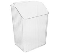 Toddmomy Kitchen Waste Basket over Cabinet Door Hanging Storage Bin with Wall-mounted Design and Pet Material for Kitchen Scraps and Small Trash