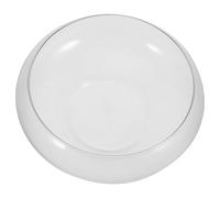 Toddmomy Large Clear Bubble Bowl, Glass Fish Bowl Vase Shallow Bowl Planter Round Terrarium Hydroponic Planter Water Lily Bowl Aquatic Plant Pot for Succulent Air Plant L