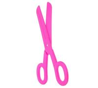 Toddmomy Large Pink Clown Scissors Giant Costume Accessory Pretend Play Plastic Scissors Prop Safety for Carnival Decoration and Stage Performance