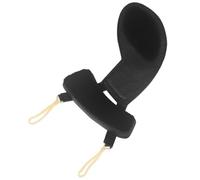 Toddmomy Leather Violin Shoulder Pad and Chin Rest for 3/4 and 4/4 Size Violins, Easy to Install and Not Easy to Deform, Comfortable Music Accessory for Professional Players and Beginners