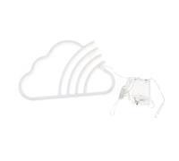 Toddmomy LED Cloud Rainbow Neon Sign Light Bright Decorative Wall Lamp for Home Bedroom Party Ambience Unique with Safe Stylish Neon Glow