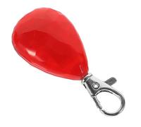 Toddmomy LED Dog Collar Light Rechargeable Flashing Safety Tag for Night Visibility Suitable for All Dog Vibrant Red Color Enhances Pet Tracking and Protection