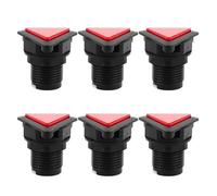 Toddmomy LED Illuminated Push Button Plastic Material for Arcade Video Games 6pcs Triangle with Micro Switch Enhanced Tactile Response and Triangle Button Replacements for DIY