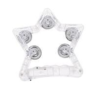 Toddmomy Light Up Tambourine for LED Noise Maker for Parties Events Musical for Aged Fun Party Favor Batteries Not Included