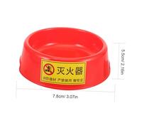 Toddmomy Lightweight Plastic Fire Extinguisher Stand with Anti-deformation Base Stable Support Bracket for Home Office Commercial Use Compatible with Extinguishers Portable Safety Holder