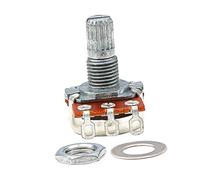 Toddmomy Linear Taper Guitar Potentiometer Metal Volume Control Replacement for Electric Guitar Models Precise Small Easy Installation Accessory