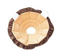 Toddmomy Lion Shape Collar for Dogs and Puppies Scratch Protective Pet Neck Soft and Washable Material Neck for Use