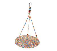 Toddmomy Lizard Hammock Swing Bed Adjustable Reptile Hanging Hammock for Bearded Dragons Summer PET Bed Soft Cotton Rope Detachable Accessories for Lizard and Reptile Pets