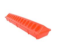 Toddmomy Long Food Trough for Wild Bird Feeders Peckish Birds Pigeon Feeder Easy Clean Lightweight