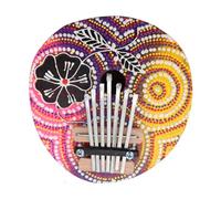 Toddmomy Lovely Coconut Shell Kalimba Mini Thumb Piano Portable Music Instrument for Beginners Advanced Players Ethereal Sound Fun Multi Purpose Design for Family Sharing Learning Music